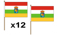 La Rioja Hand Flags